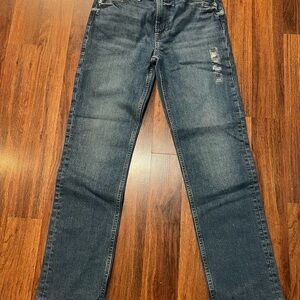 GAP Women's Dark Blue Straight Leg Jeans